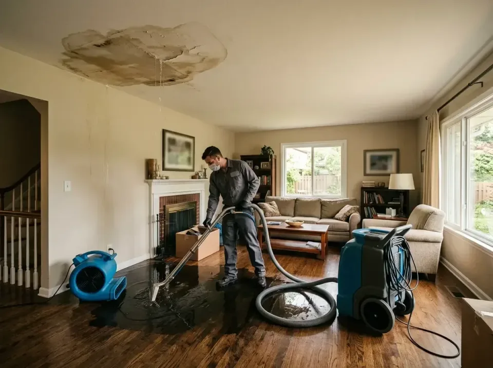 attic-pipe-burst-ceiling-drip-008 — frequently asked questions, Water Damage Restoration & Carpet Care in Palmer Heights, PA